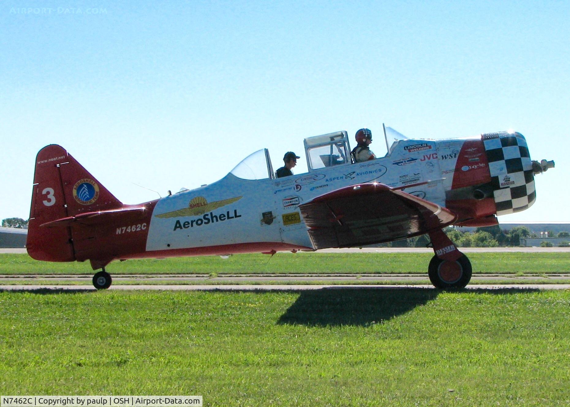 N7462C, North American AT-6B Texan C/N 121-43211, At AirVenture