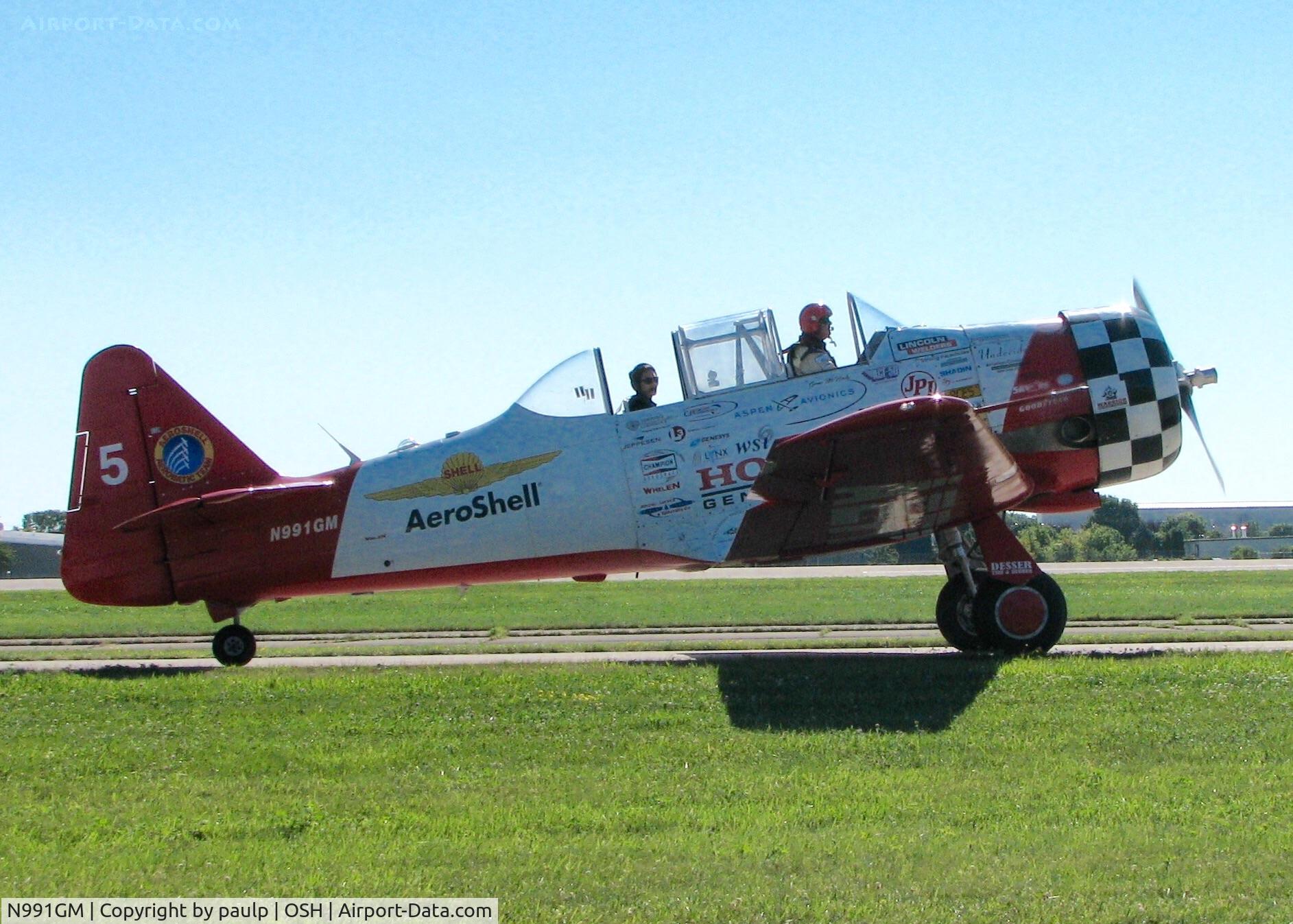 N991GM, 1941 North American AT-6C Texan C/N 88-17575, At AirVenture
