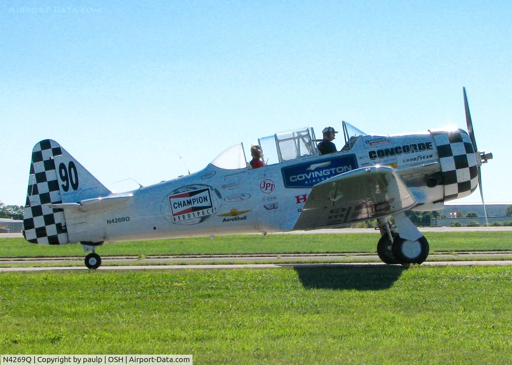 N4269Q, 1953 North American T-6G Texan C/N 197-5, At AirVenture