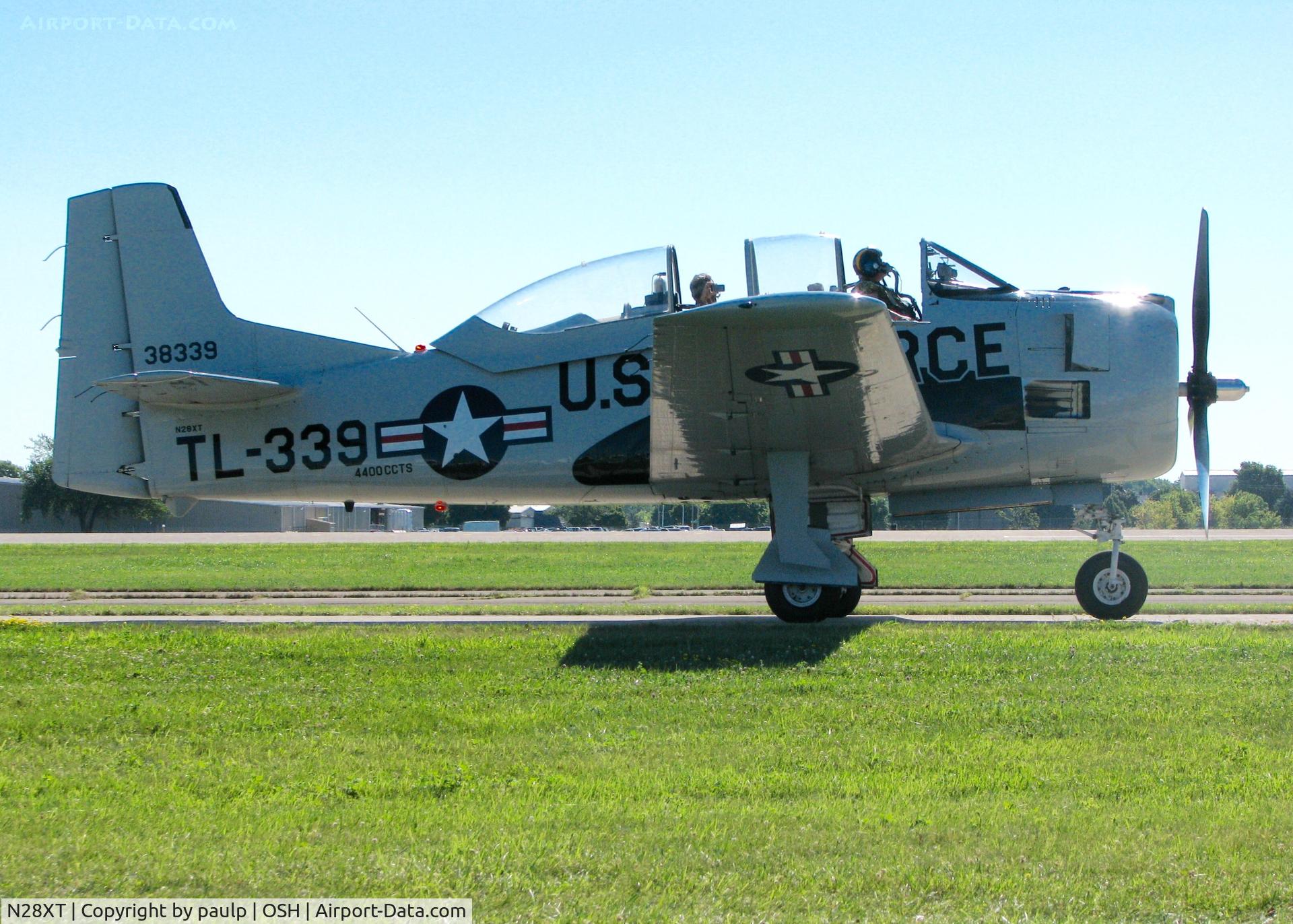 N28XT, 1958 North American T-28B Trojan C/N 200-410 (138339), At AirVenture