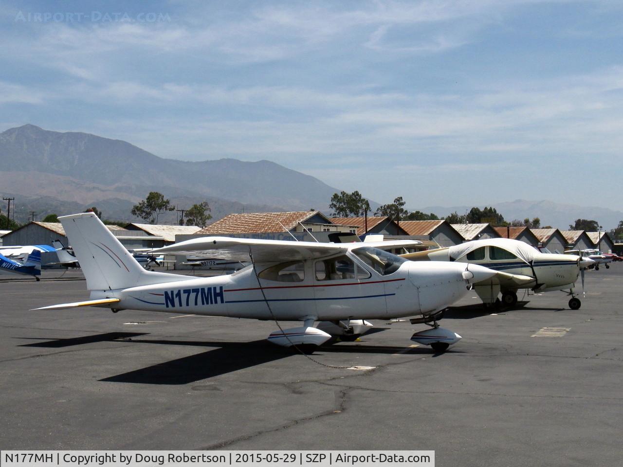 N177MH, 1967 Cessna 177 Cardinal C/N 17700302, 1967 Cessna 177 CARDINAL, Lycoming O-360-A1A 180 Hp upgrade per 177A, PowerFlow exhaust mod by STC, on transient line