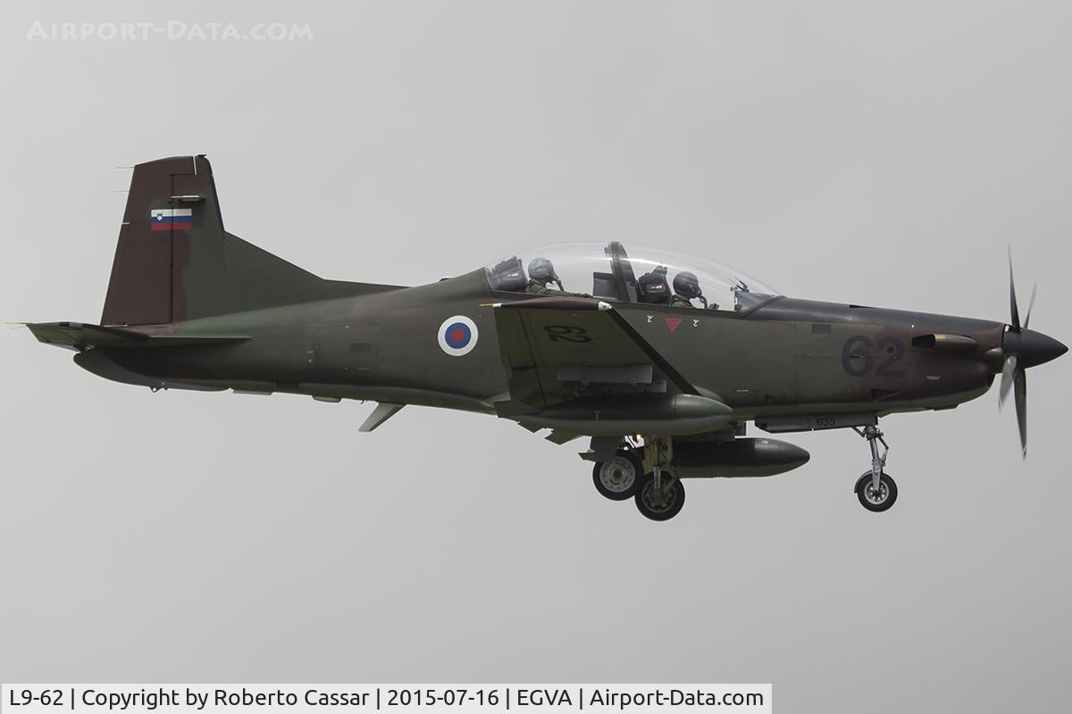 L9-62, Pilatus PC-9M Hudournik C/N 635, Fairford