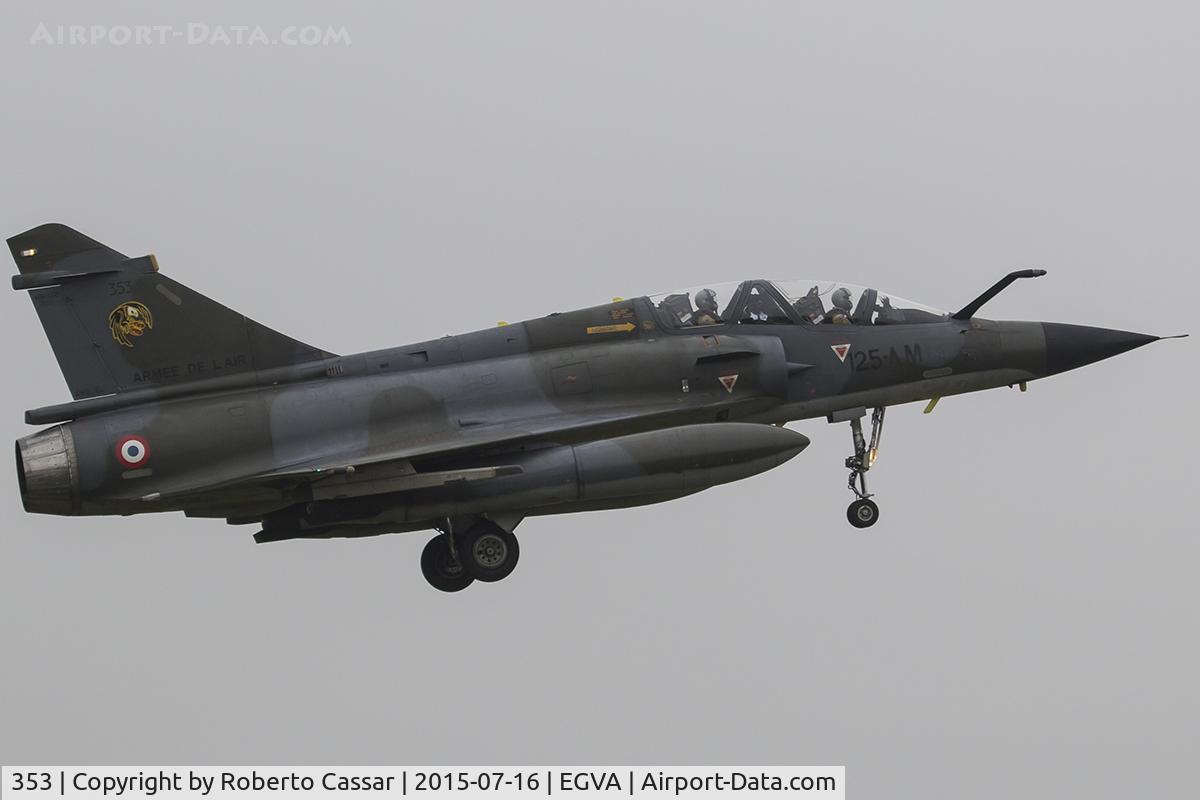 353, Dassault Mirage 2000N C/N 315, Fairford