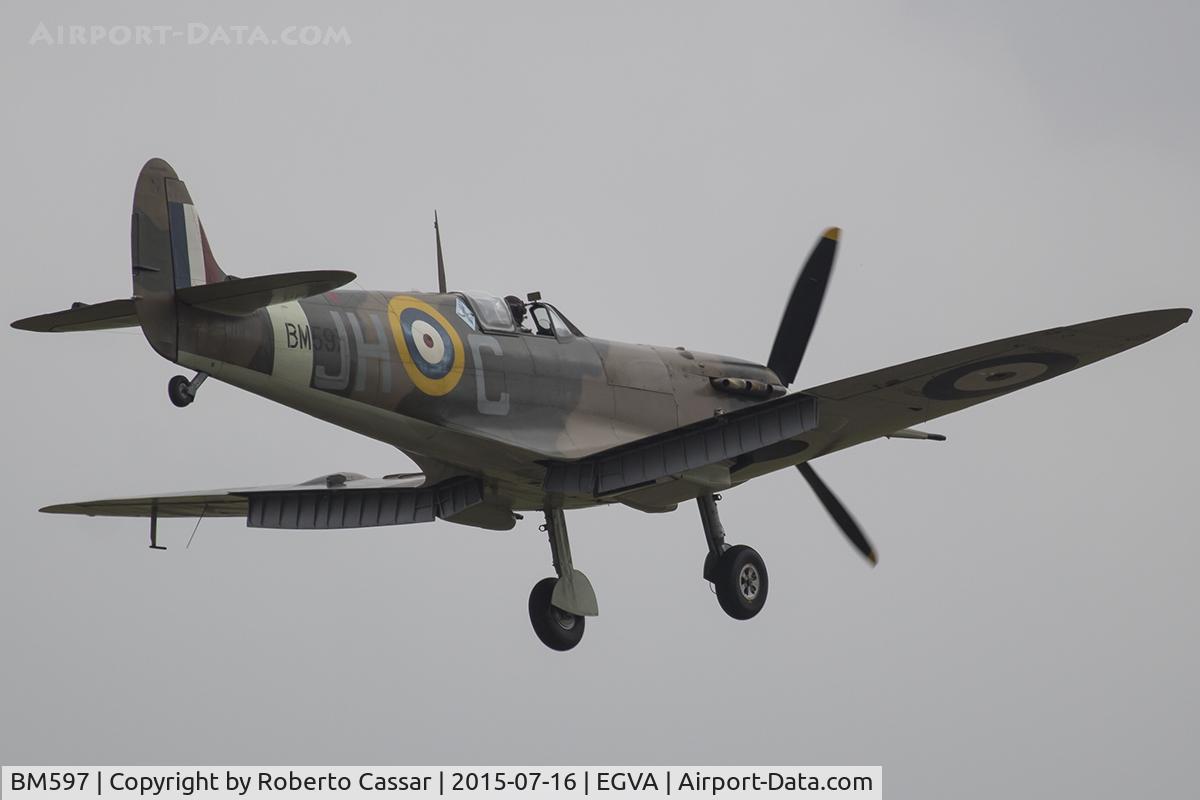 BM597, 1942 Supermarine 349 Spitfire LF.Vb C/N CBAF.2461, Fairford