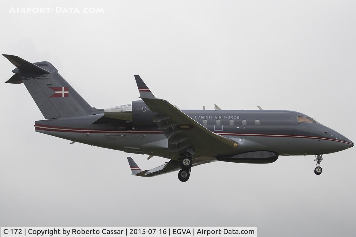 C-172, 2000 Bombardier Challenger 604 (CL-600-2B16) C/N 5472, Fairford