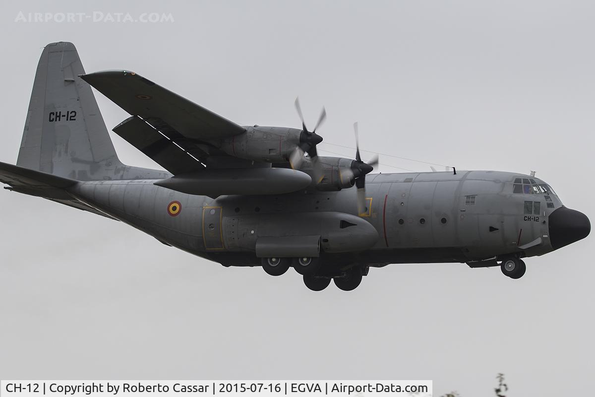 CH-12, 1971 Lockheed C-130H Hercules C/N 382-4483, Fairford