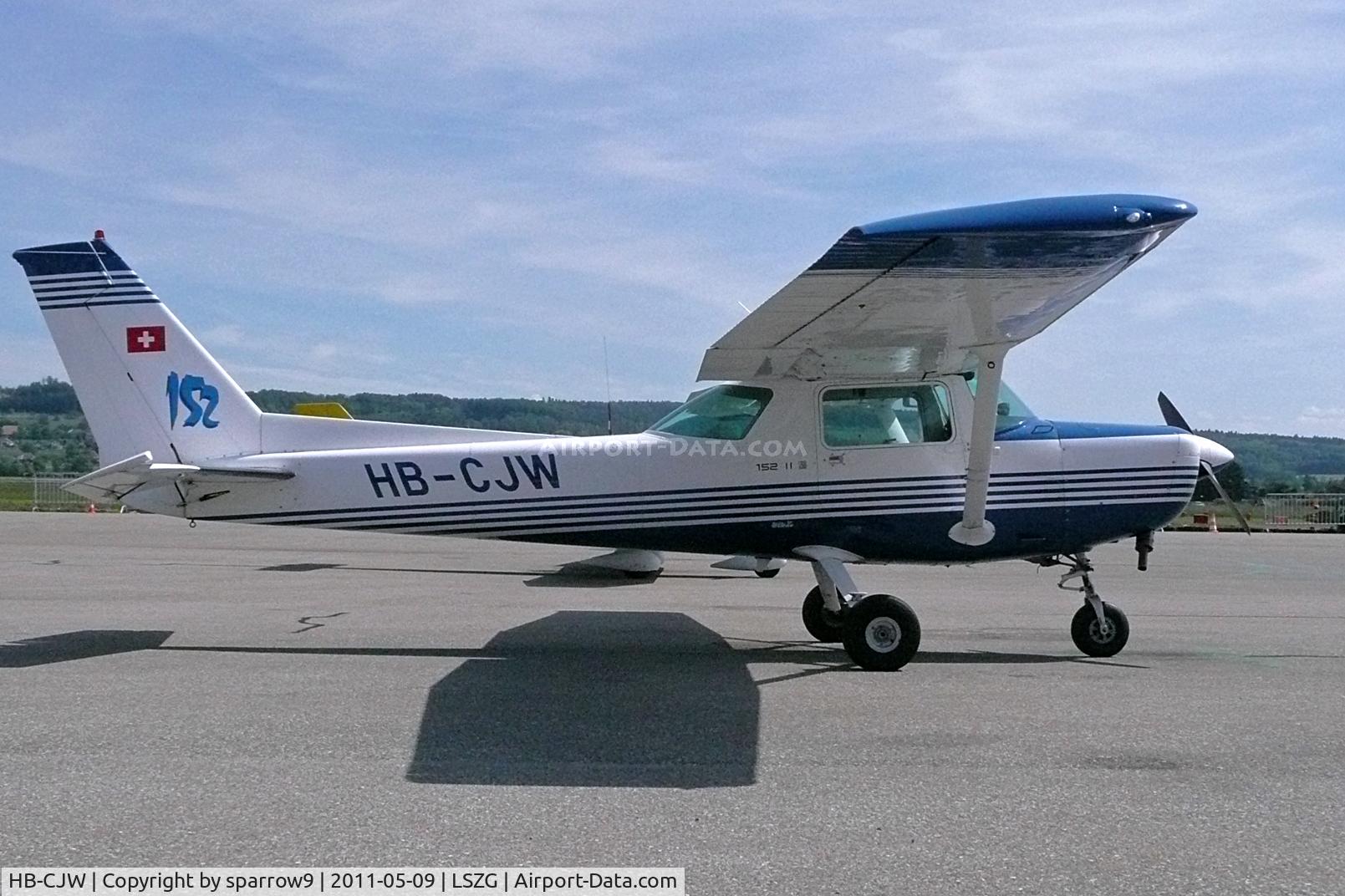 HB-CJW, 1979 Cessna 152 C/N 15283388, at rest