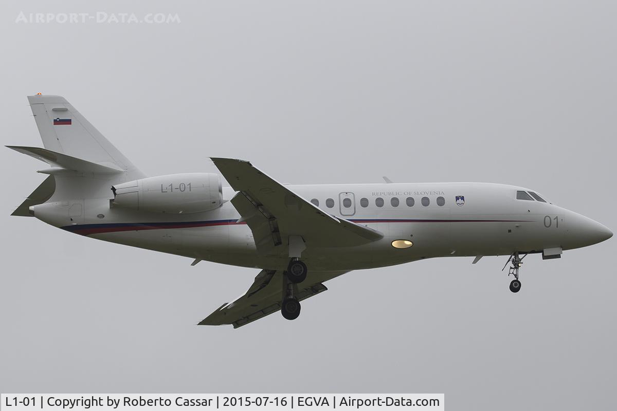 L1-01, 2003 Dassault Falcon 2000EX C/N 15, Fairford