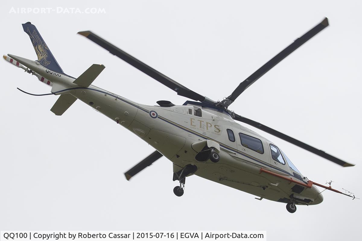 QQ100, 2001 Agusta A-109E Power C/N 11131, Fairford