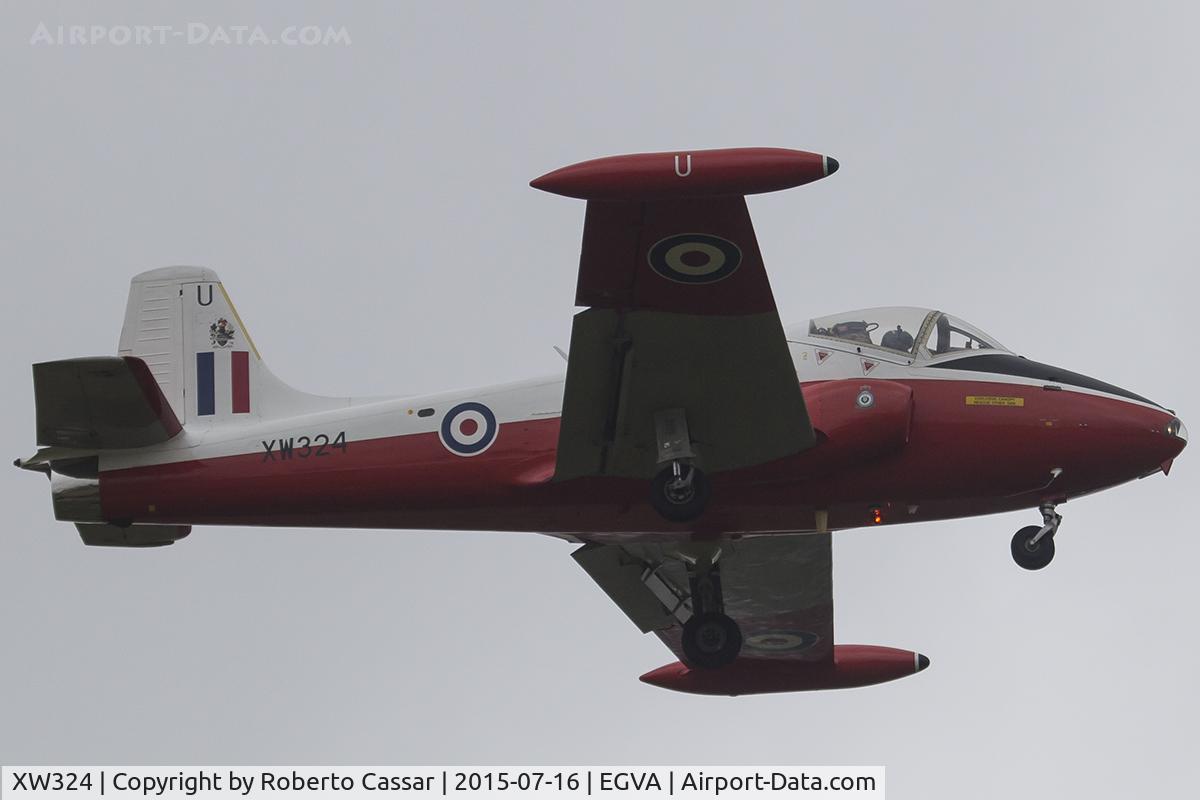 XW324, 1970 BAC 84 Jet Provost T.5 C/N EEP/JP/988, Fairford