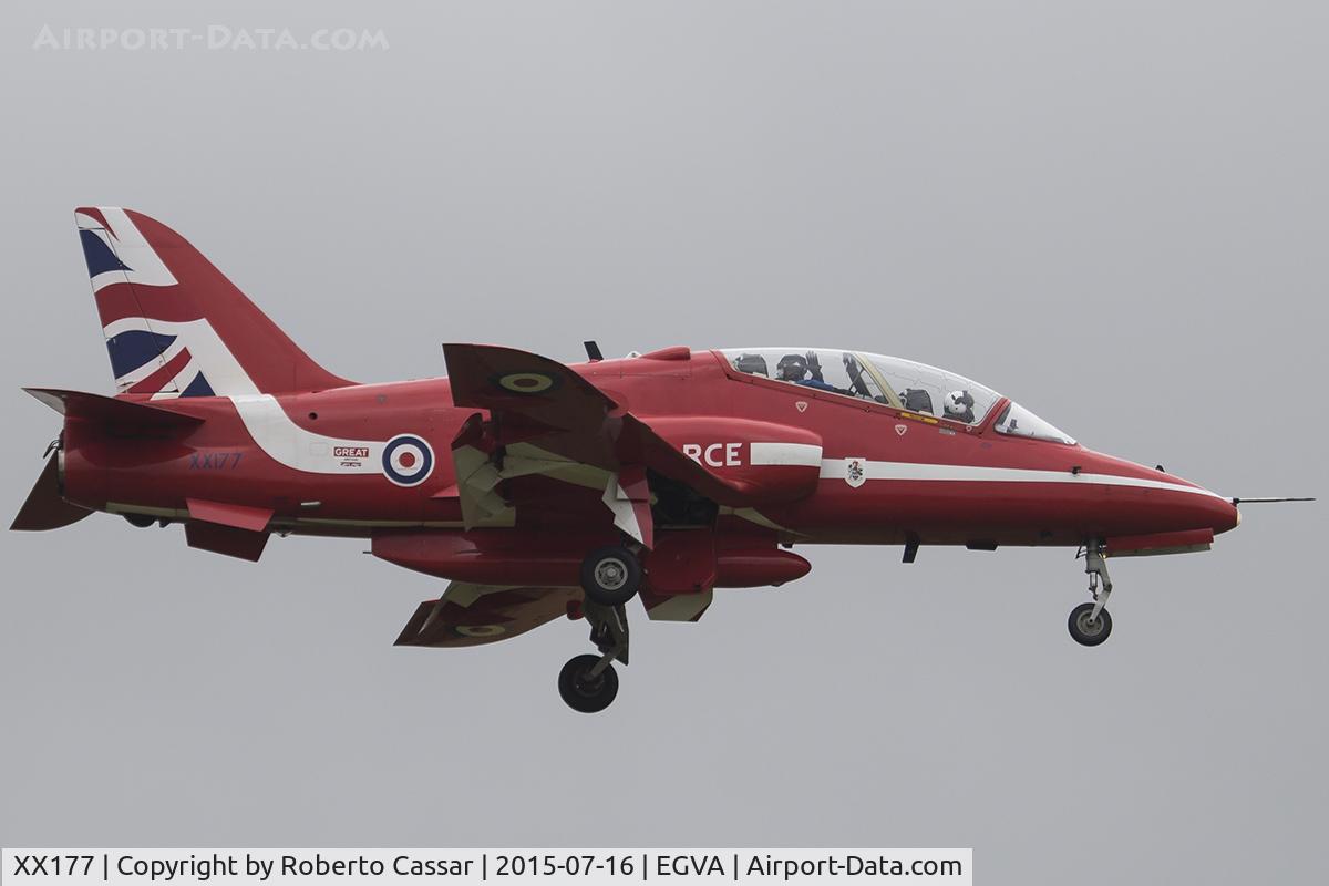 XX177, 1977 Hawker Siddeley Hawk T.1 C/N 024/312024, Fairford