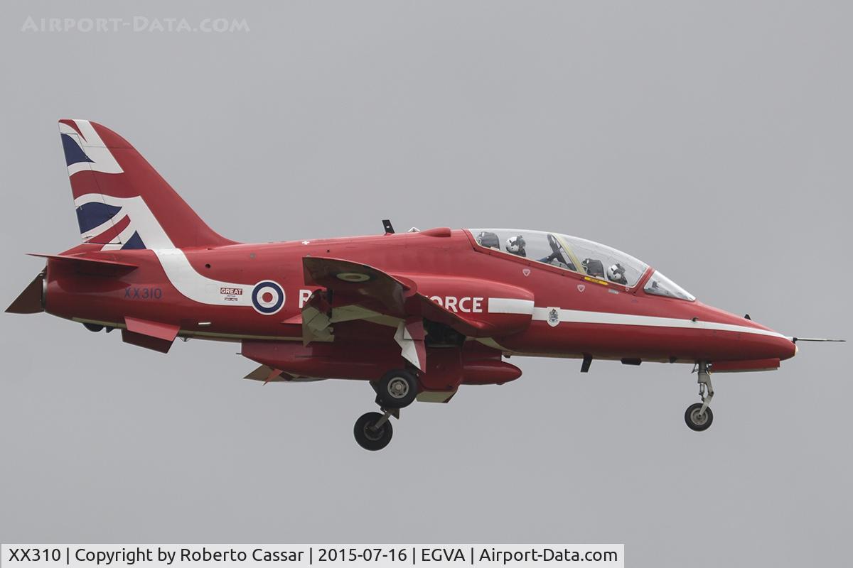 XX310, 1980 Hawker Siddeley Hawk T.1W C/N 145/312135, Fairford