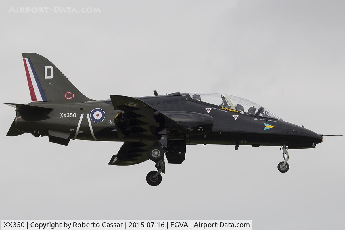 XX350, 1981 Hawker Siddeley Hawk T.1A C/N 199/312174, Fairford