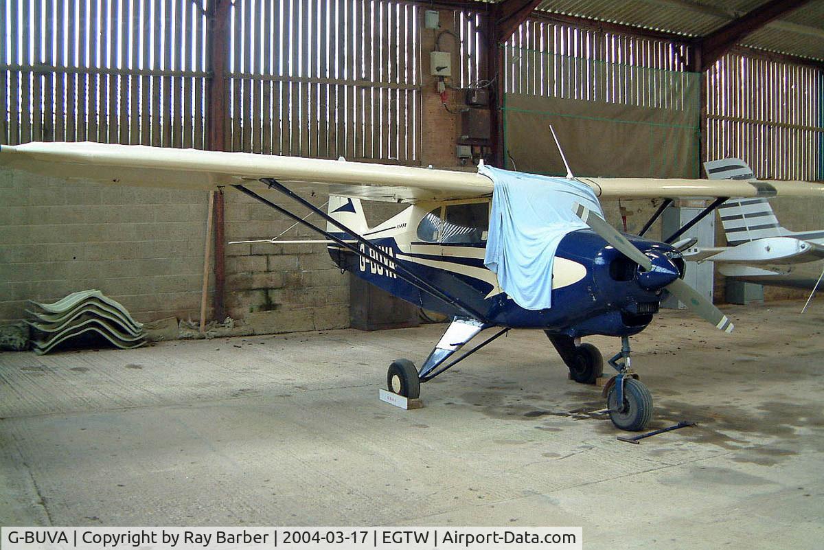 G-BUVA, 1959 Piper PA-22-135 Tri-Pacer C/N 22-1301, Piper PA-22-135 Tri-Pacer [22-1301] Oaksey Park~G 17/03/2004