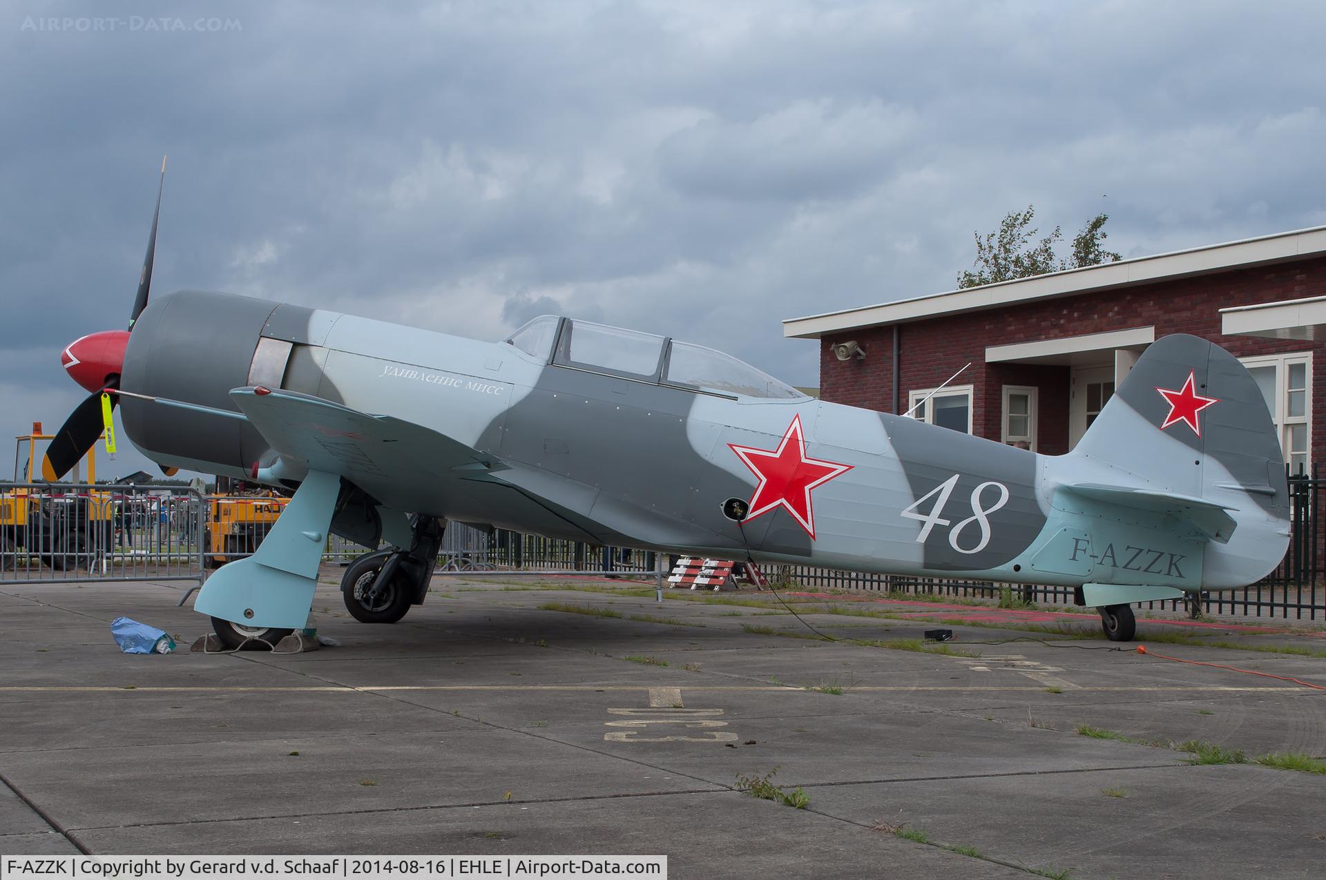F-AZZK, Yakovlev Yak-3 C/N 06042013, Lelystad, August 2014 (Aviodrome)