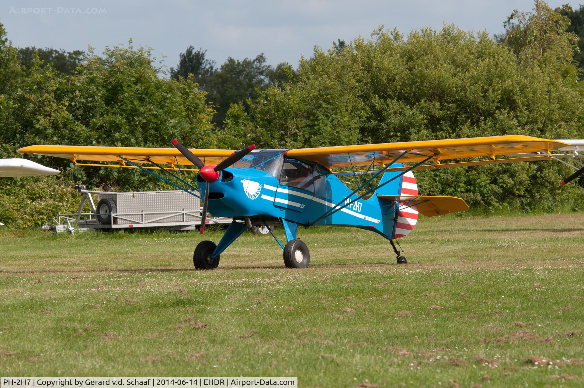 PH-2H7, 1992 Light Aero Avid Flyer Mark IV C/N 1137D, Drachten, June 2014