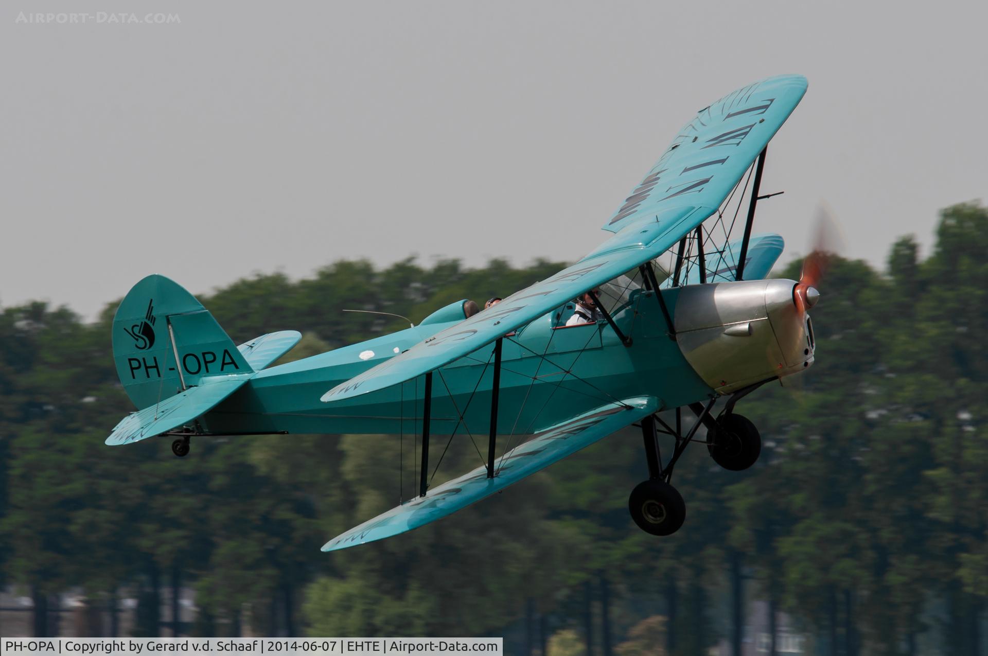 PH-OPA, Stampe-Vertongen SV-4B C/N 1202, Teuge 2014-06-07