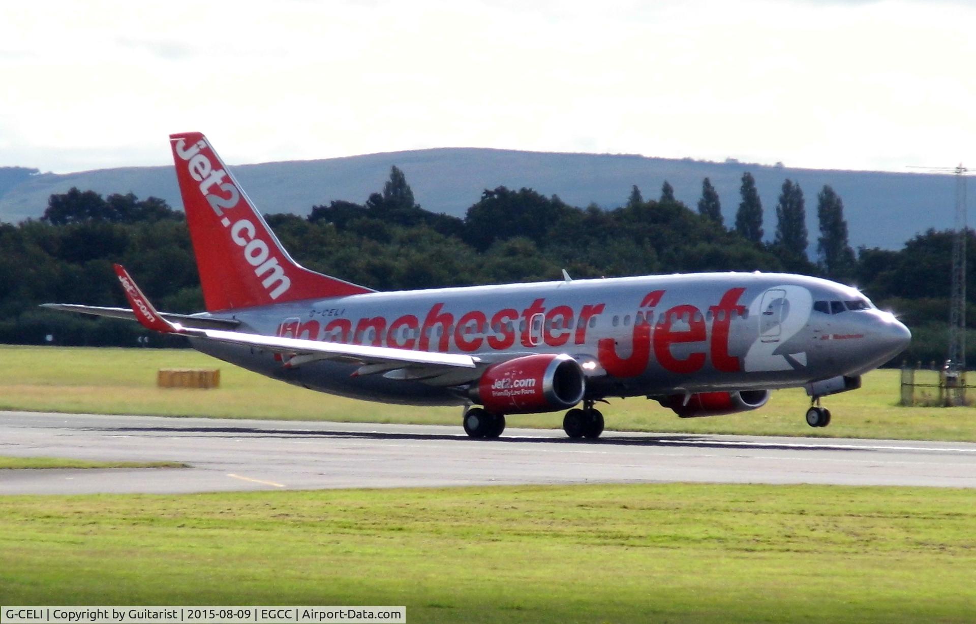 G-CELI, 1986 Boeing 737-330 C/N 23526, At Manchester