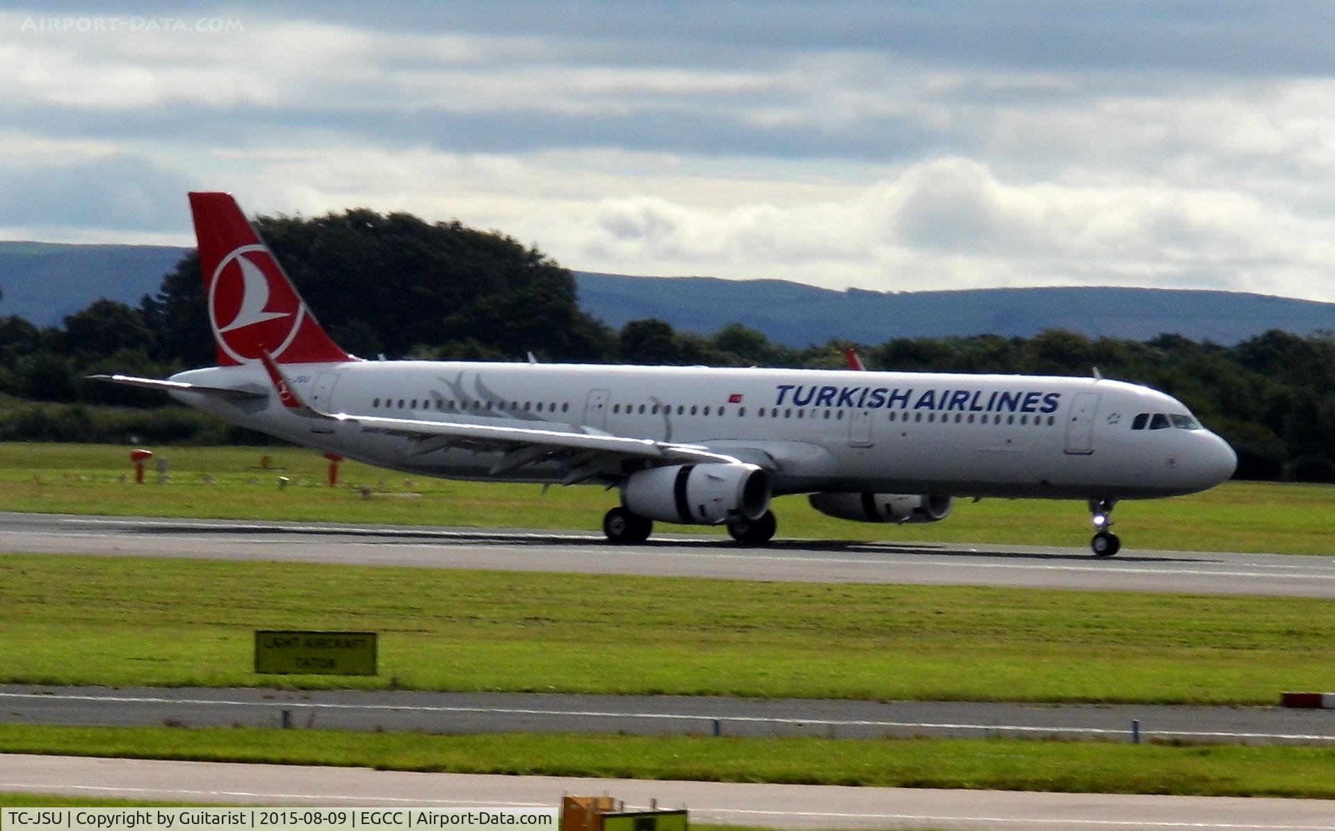TC-JSU, 2015 Airbus A321-231 C/N 6709, At Manchester