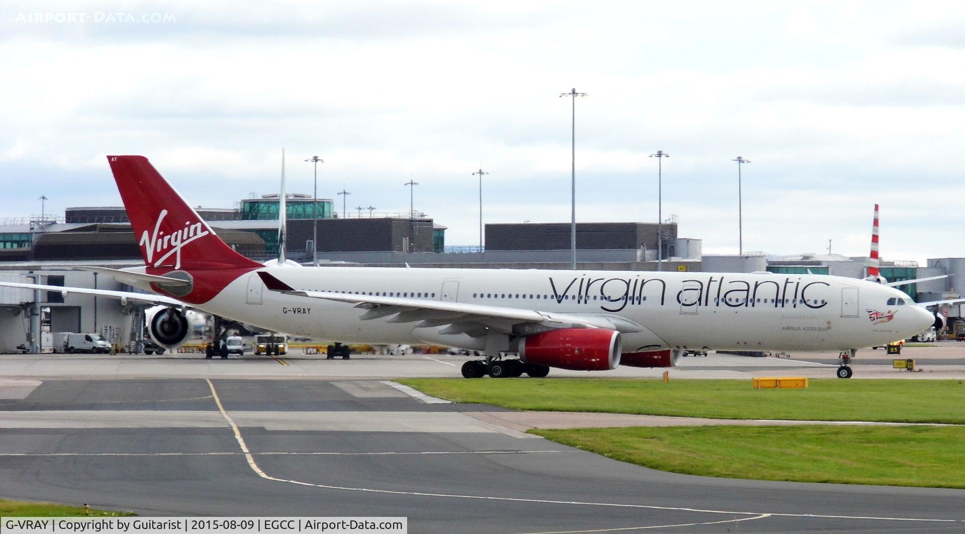 G-VRAY, 2012 Airbus A330-343X C/N 1296, At Manchester