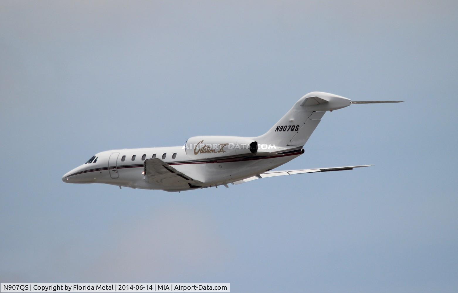 N907QS, 2002 Cessna 750 Citation X C/N 750-0201, Net Jets