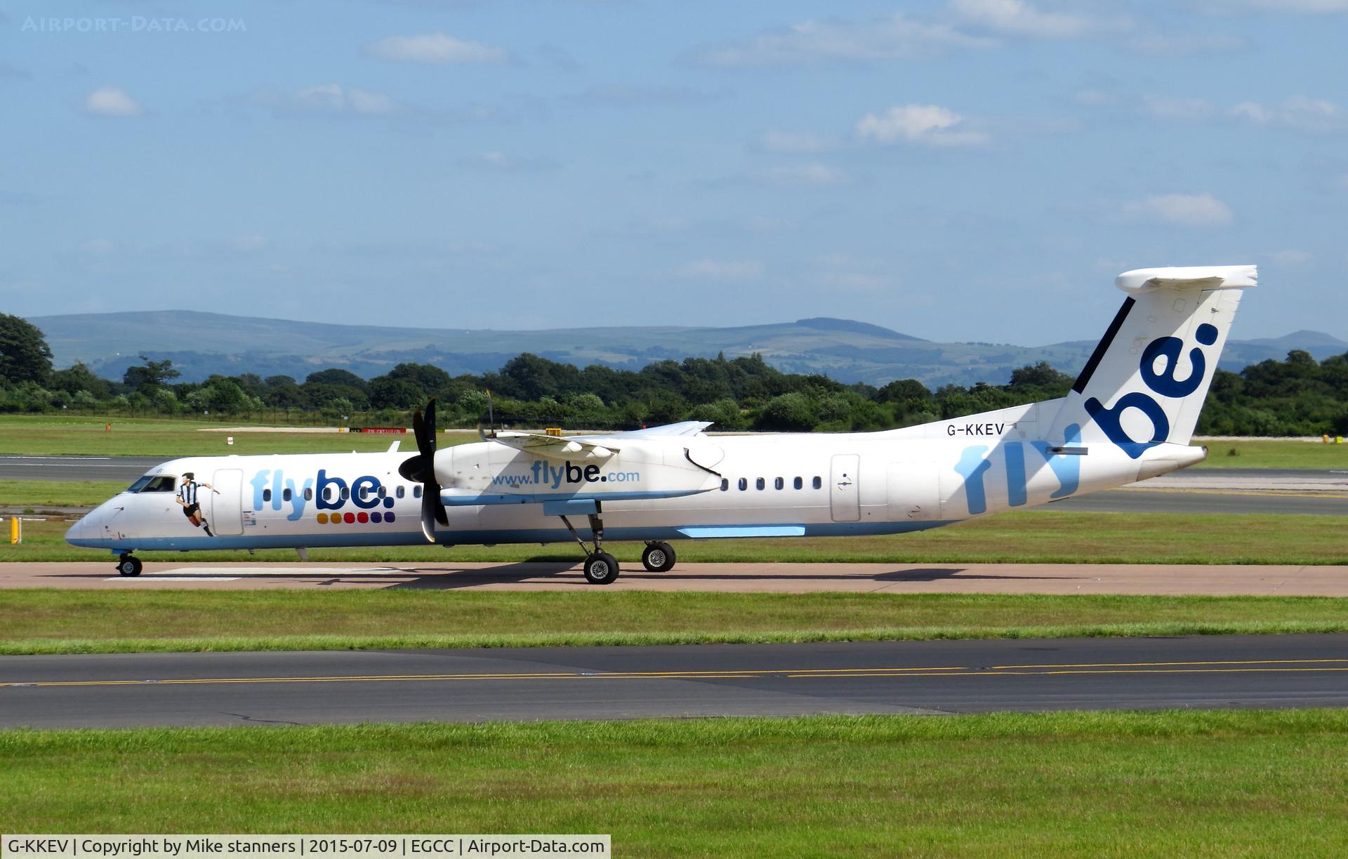 G-KKEV, 2008 De Havilland Canada DHC-8-402Q Dash 8 C/N 4201, Dash 8Q-402