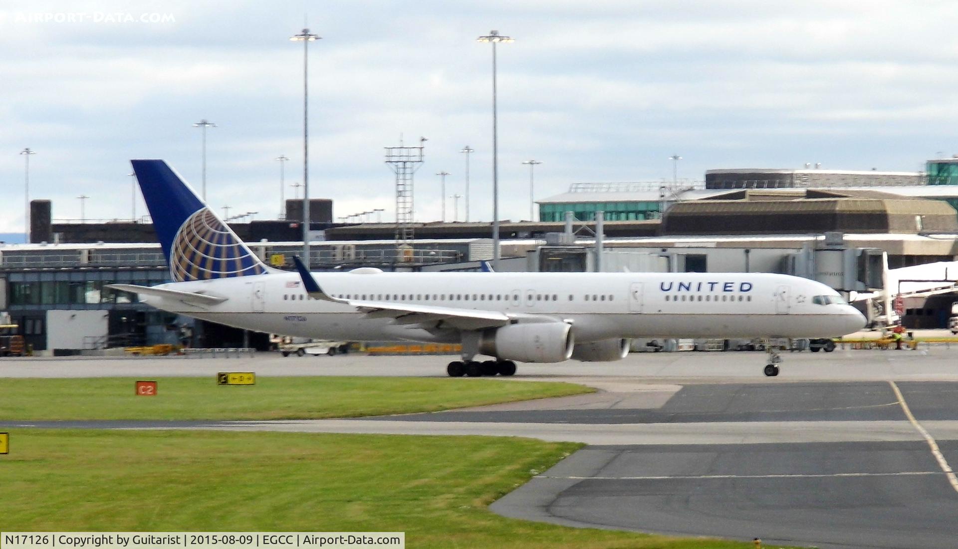 N17126, 1998 Boeing 757-224 C/N 27566, At Manchester