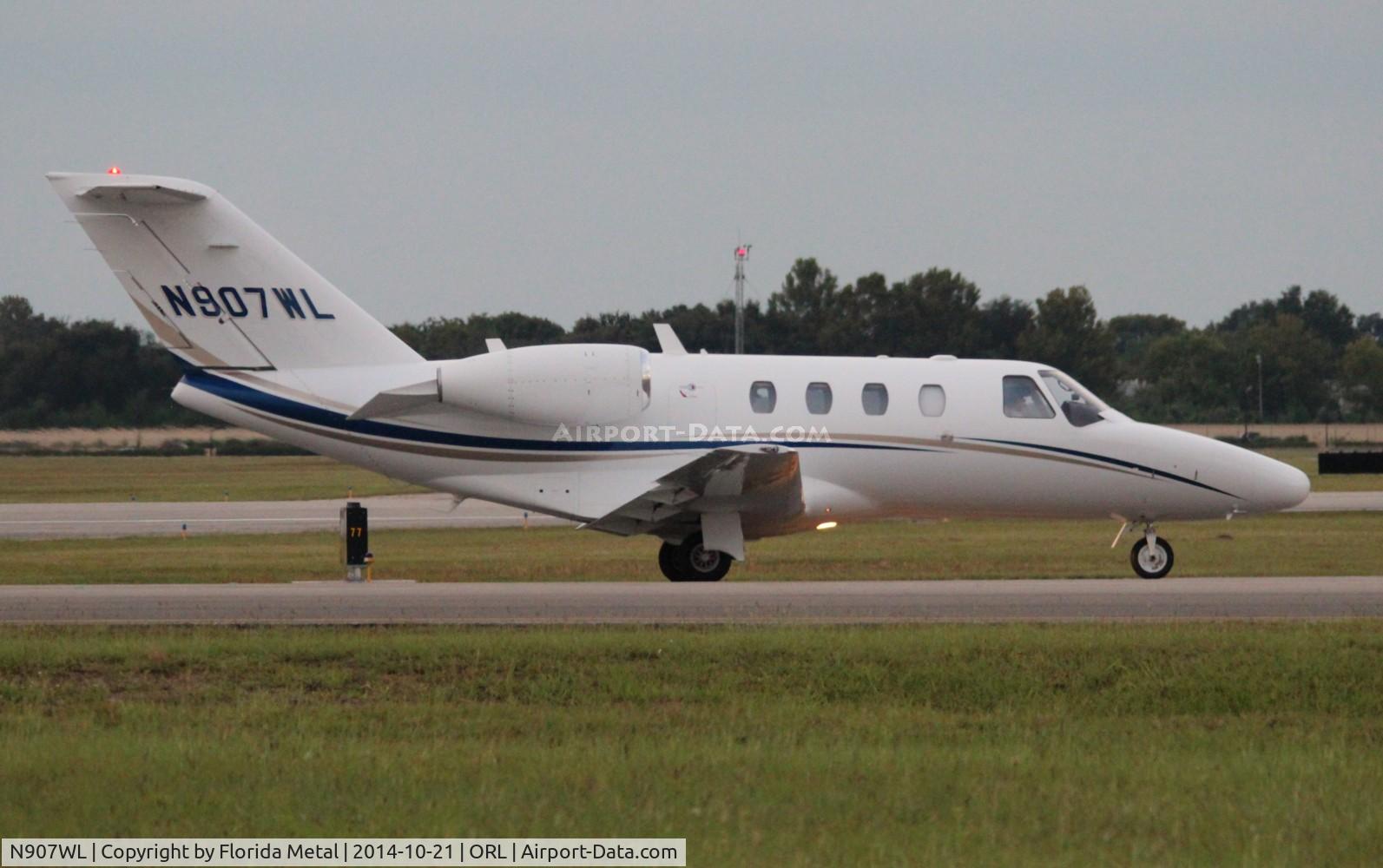 N907WL, 2007 Cessna 525 CitationJet CJ1+ C/N 525-0658, Citation CJ1