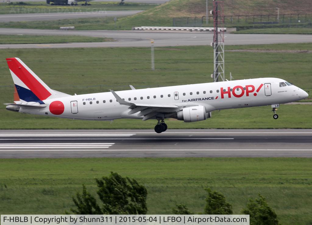 F-HBLB, 2007 Embraer 190LR (ERJ-190-100LR) C/N 19000060, Landing rwy 14R