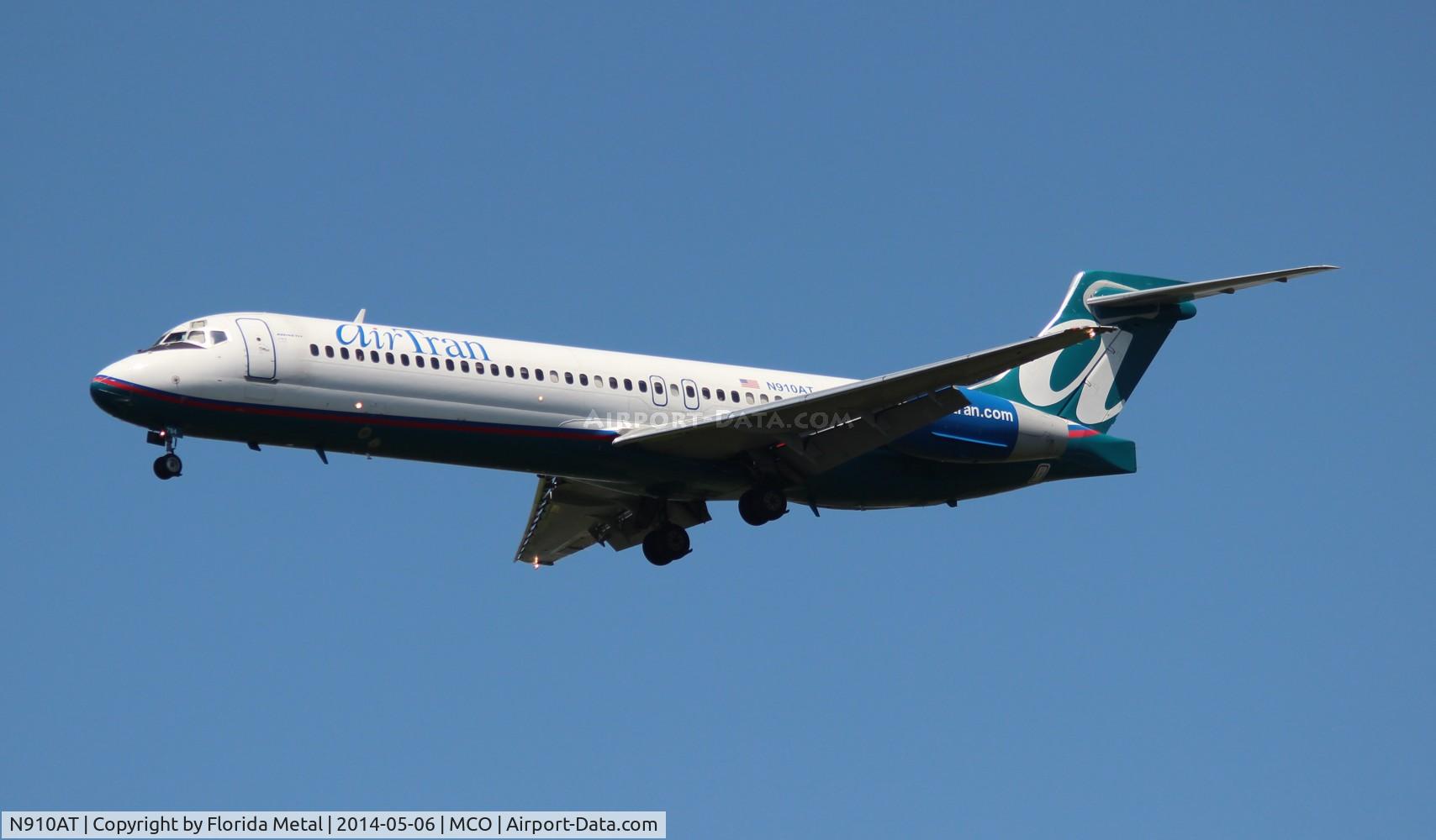 N910AT, 2001 Boeing 717-200 C/N 55086, Air Tran