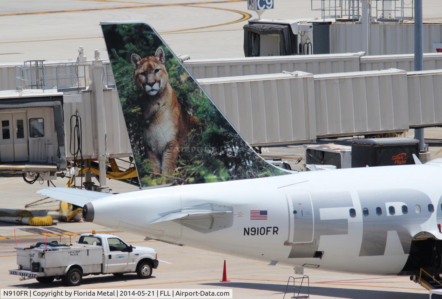 N910FR, 2002 Airbus A319-112 C/N 1781, Frontier 