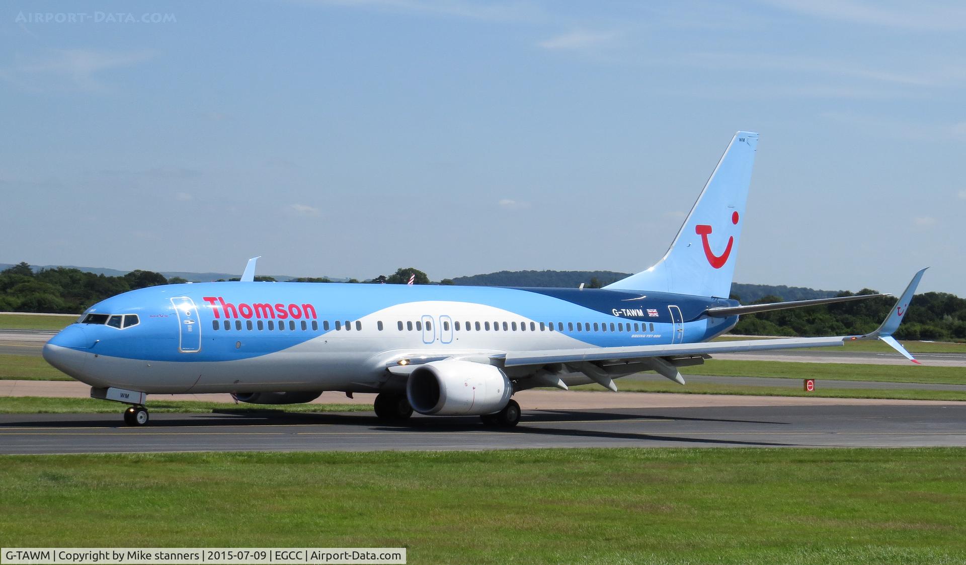 G-TAWM, 2013 Boeing 737-8K5 C/N 37249, Thomson B737NG