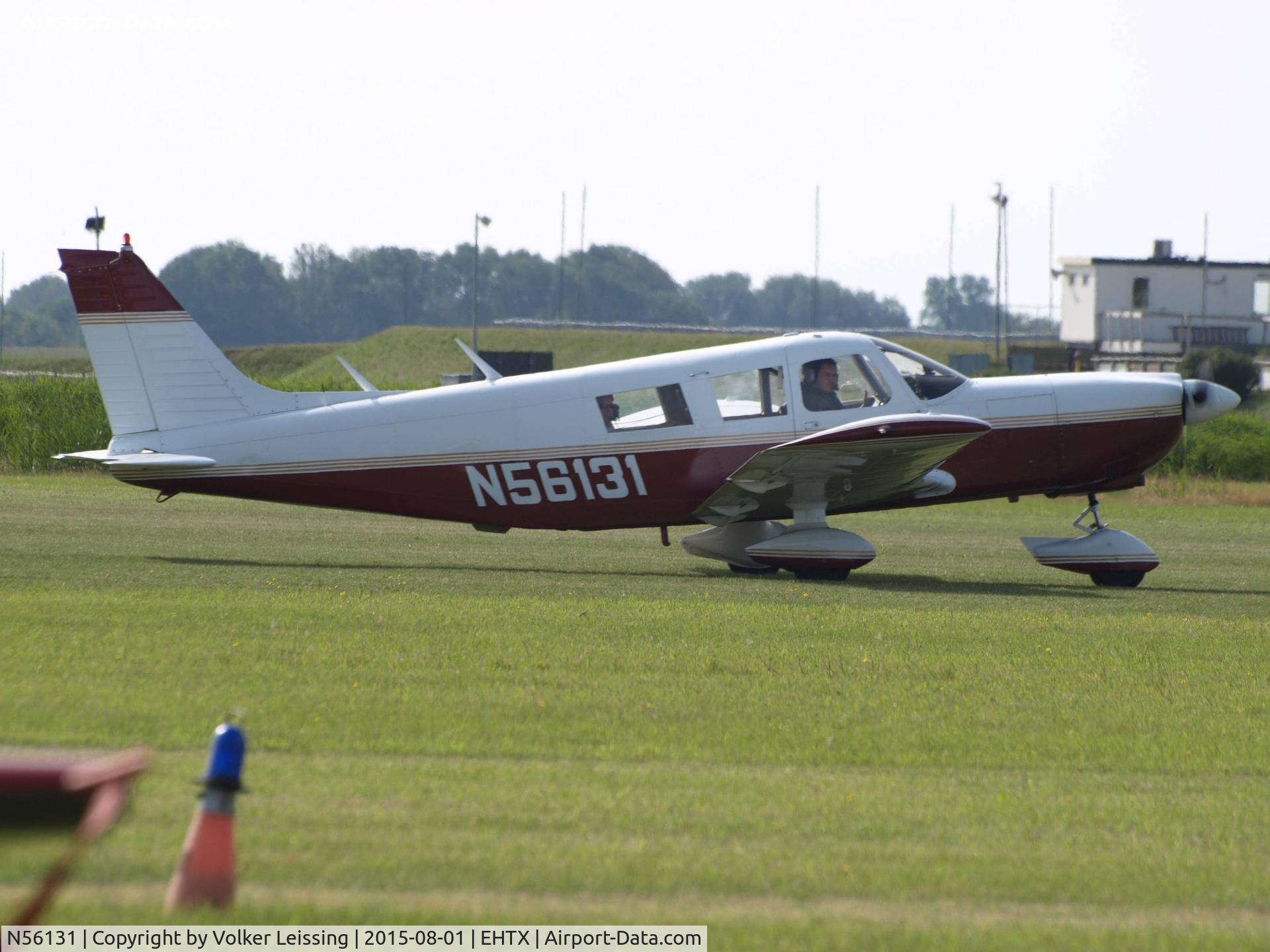 N56131, 1973 Piper PA-32-260 Cherokee Six C/N 32-7300052, landing