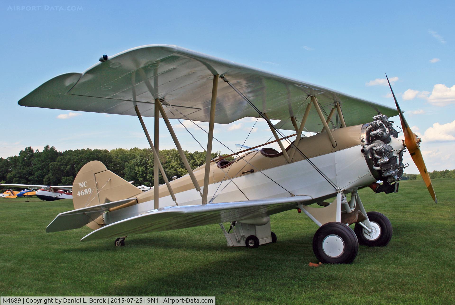 N4689, 1928 Travel Air 2000 C/N 403, A flight aboard this 1928 Travel Air can be yours for the right price at Van Sant Airport, Erwinna, PA.