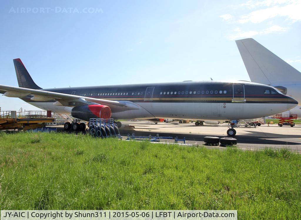 JY-AIC, 1993 Airbus A340-212 C/N 14, Stored for scrap...
