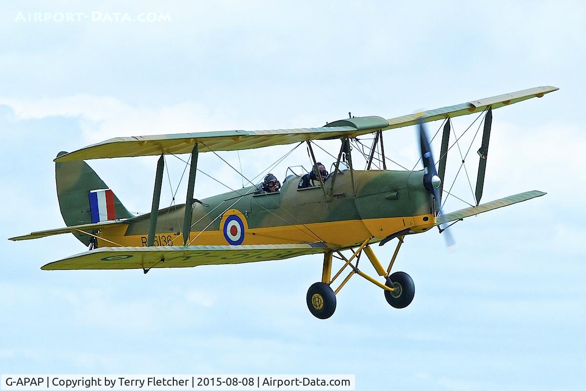 G-APAP, 1940 De Havilland DH-82A Tiger Moth II C/N 83018, G-APAP (R5136), 1940 De Havilland DH-82A, c/n: 83018 at Darley Moor