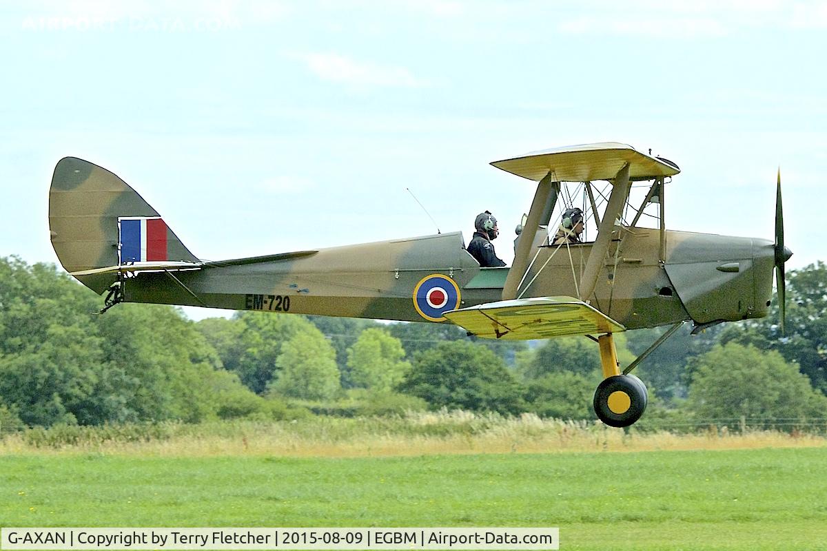 G-AXAN, 1943 De Havilland DH-82A Tiger Moth II C/N 85951, G-AXAN (EM720), 1943 De Havilland DH-82A, c/n: 85951 at Darley Moor