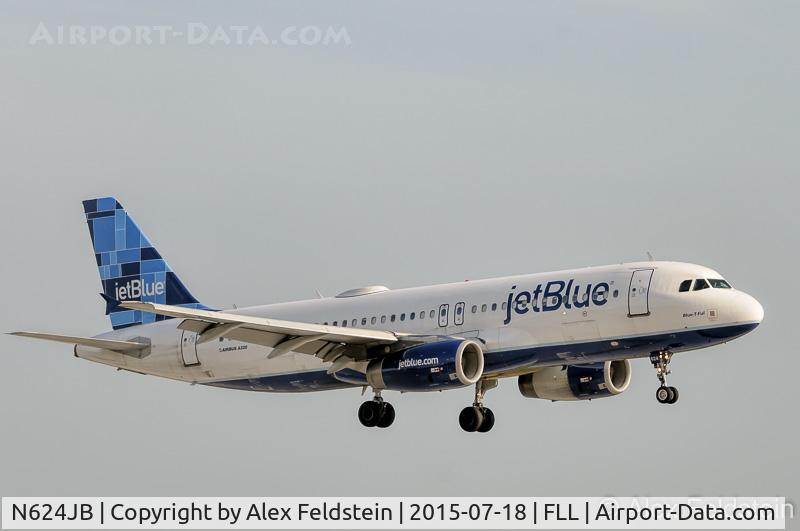 N624JB, 2005 Airbus A320-232 C/N 2520, Ft. Lauderdale