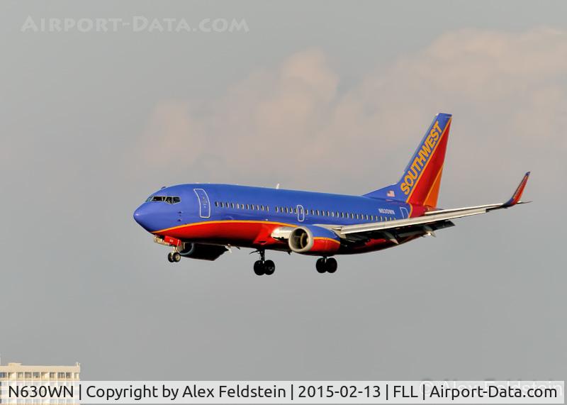 N630WN, 1996 Boeing 737-3H4 C/N 27705, Ft. Lauderdale