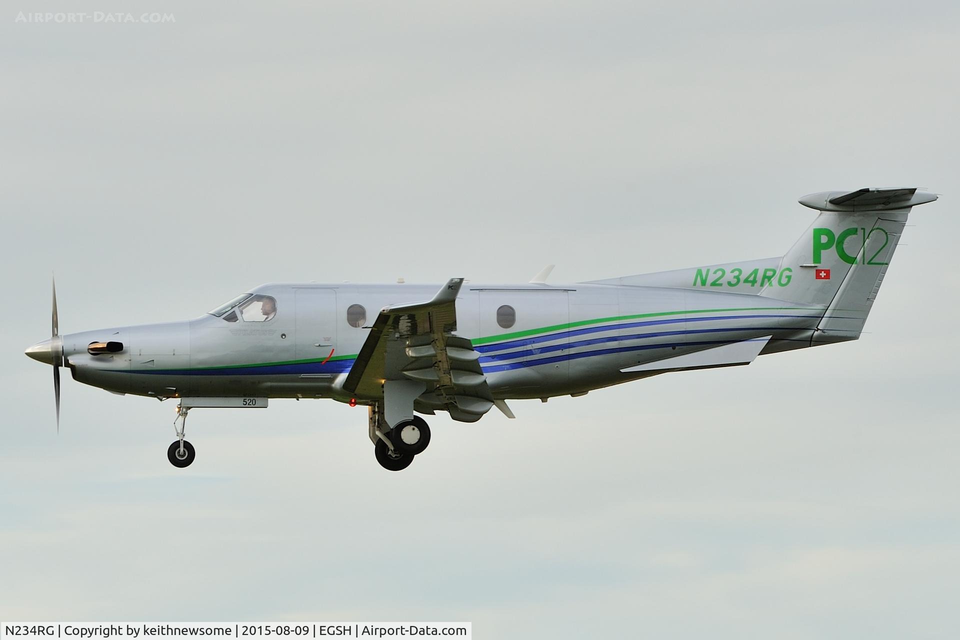 N234RG, 2003 Pilatus PC-12/45 C/N 520, Return Visitor.