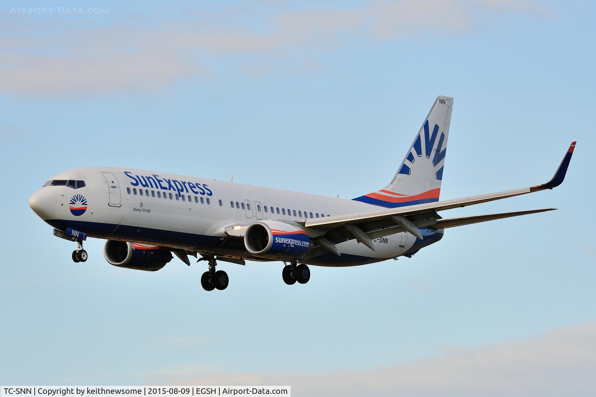 TC-SNN, 2010 Boeing 737-8HC C/N 40775, First Visit.