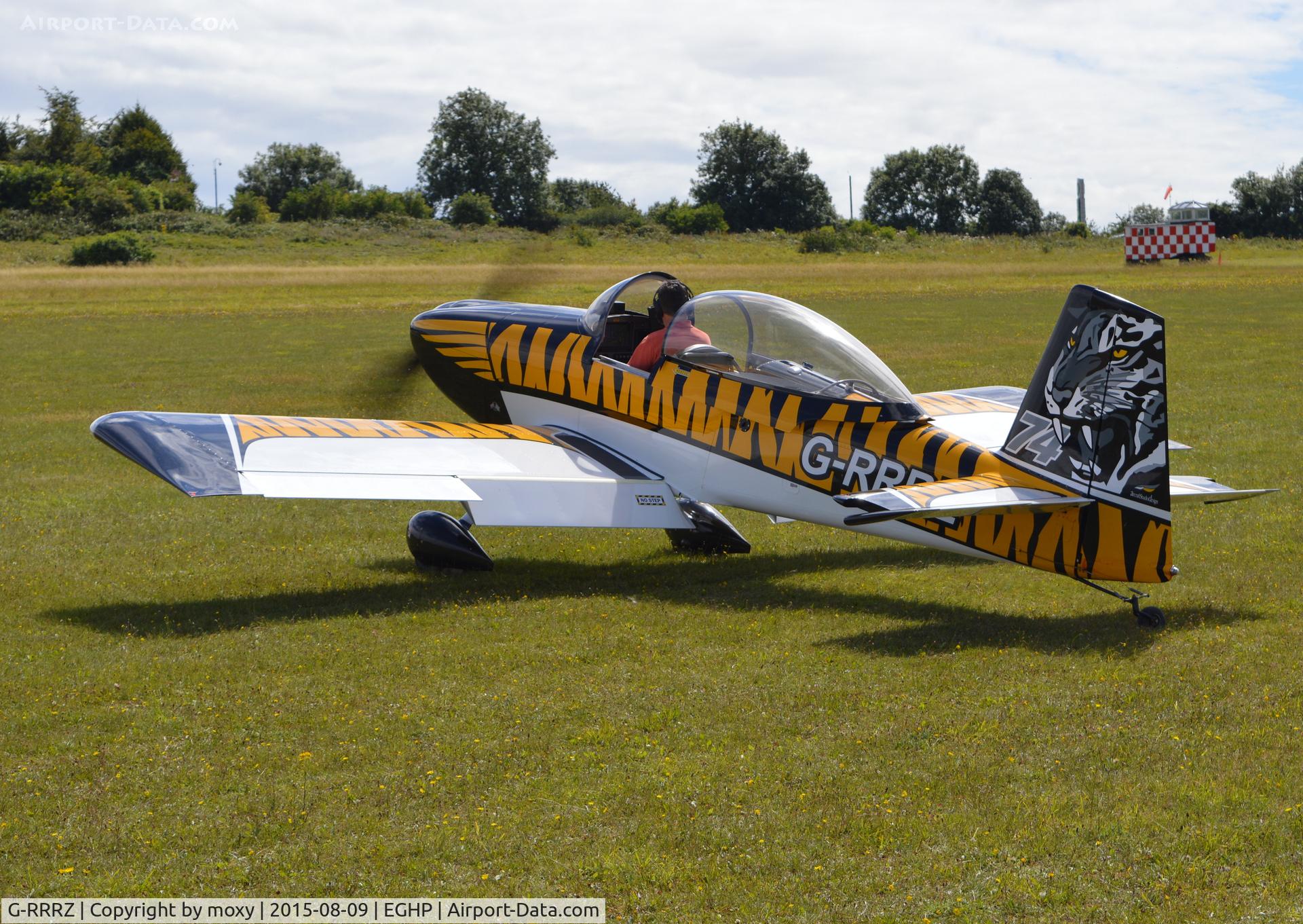 G-RRRZ, 2013 Vans RV-8 C/N PFA 305-15107, Vans RV-8 at Popham.