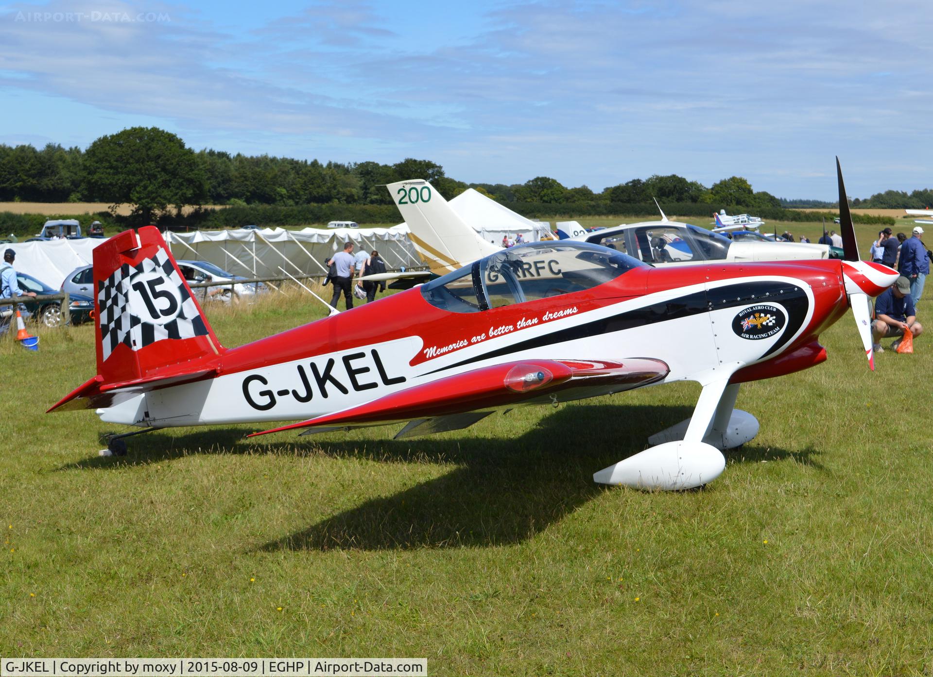 G-JKEL, 2010 Vans RV-7 C/N PFA 323-14170, Vans RV-7 at Popham.