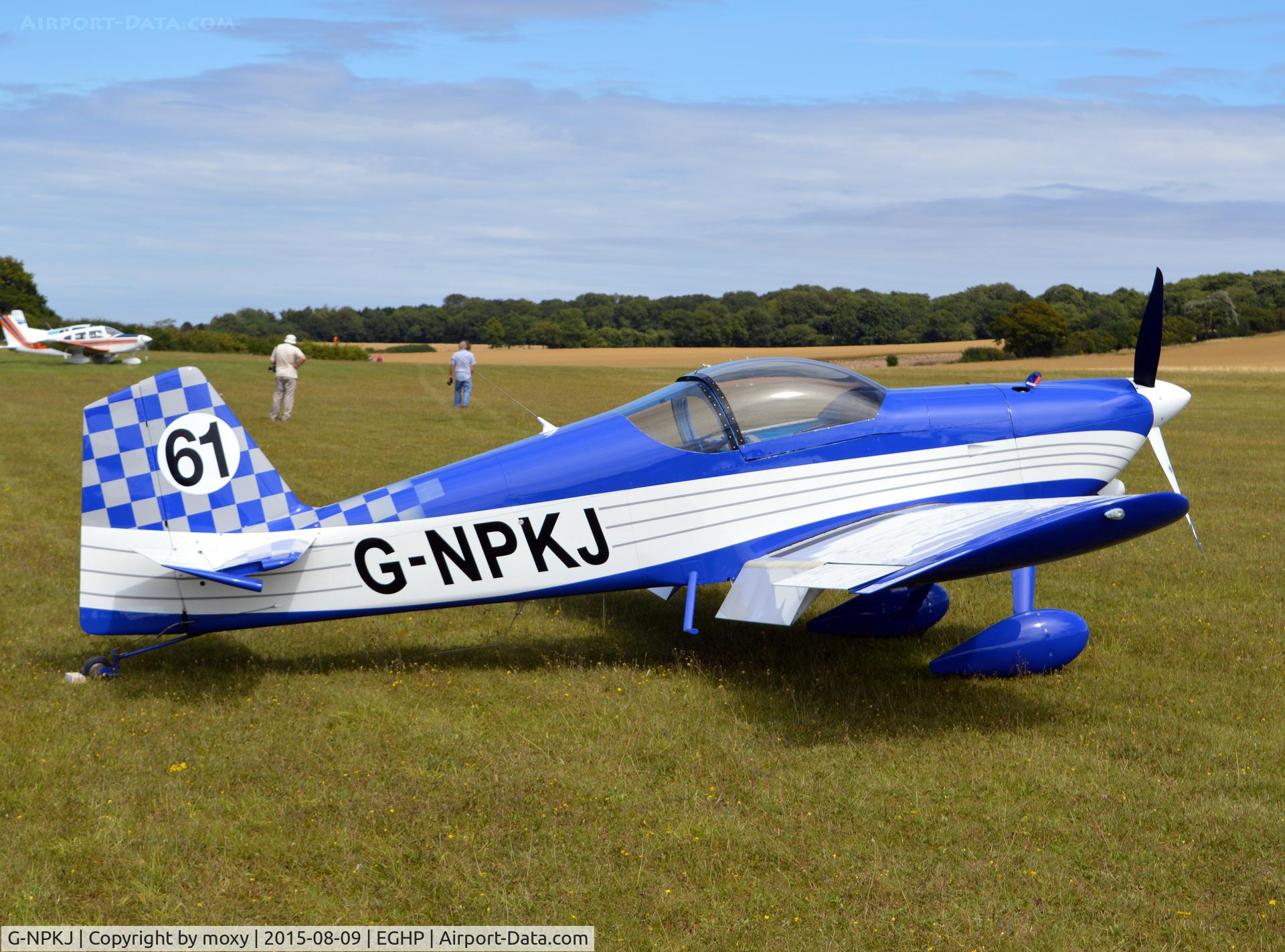 G-NPKJ, 1998 Vans RV-6 C/N PFA 181-13138, Vans RV-6 at Popham.