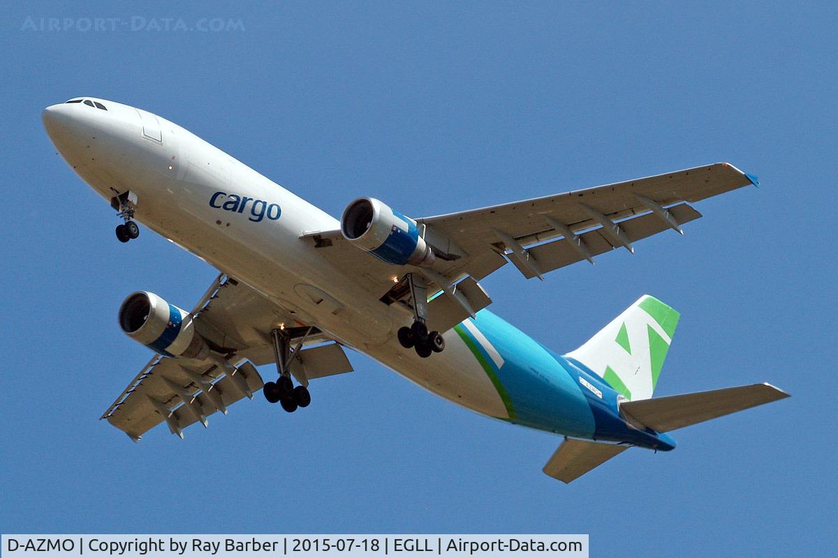 D-AZMO, 2006 Airbus A300F4-622R(F) C/N 0872, Airbus A300F4-622R [872] (DHL) Home~G 18/07/2015. On approach 27R.