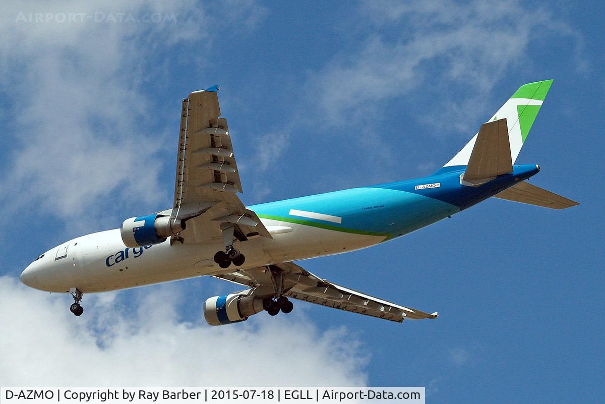 D-AZMO, 2006 Airbus A300F4-622R(F) C/N 0872, Airbus A300F4-622R [872] (DHL) Home~G 18/07/2015. On approach 27R.