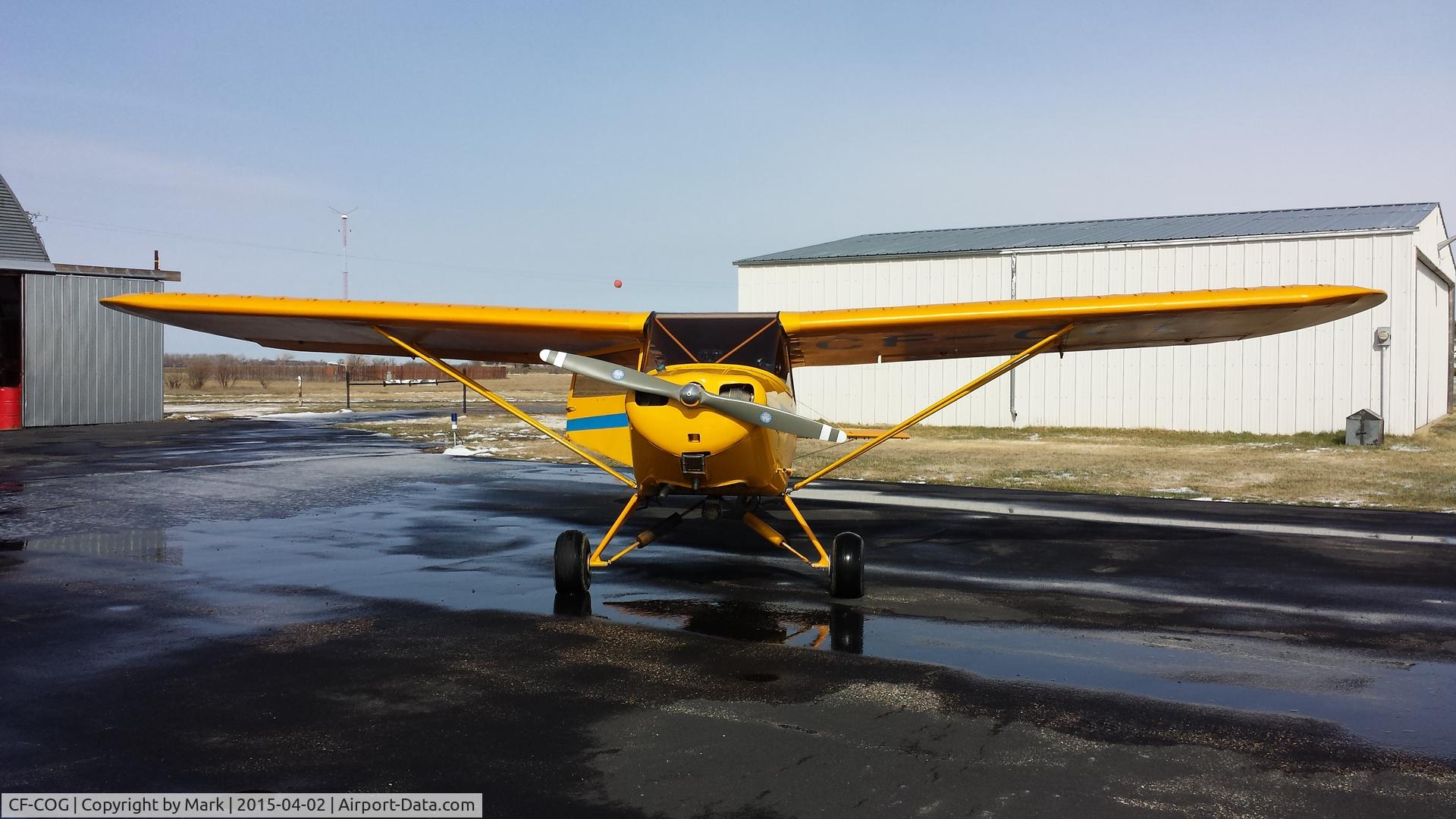 CF-COG, 1948 Piper PA-17 Vagabond C/N 17-16, our 1948 pa17