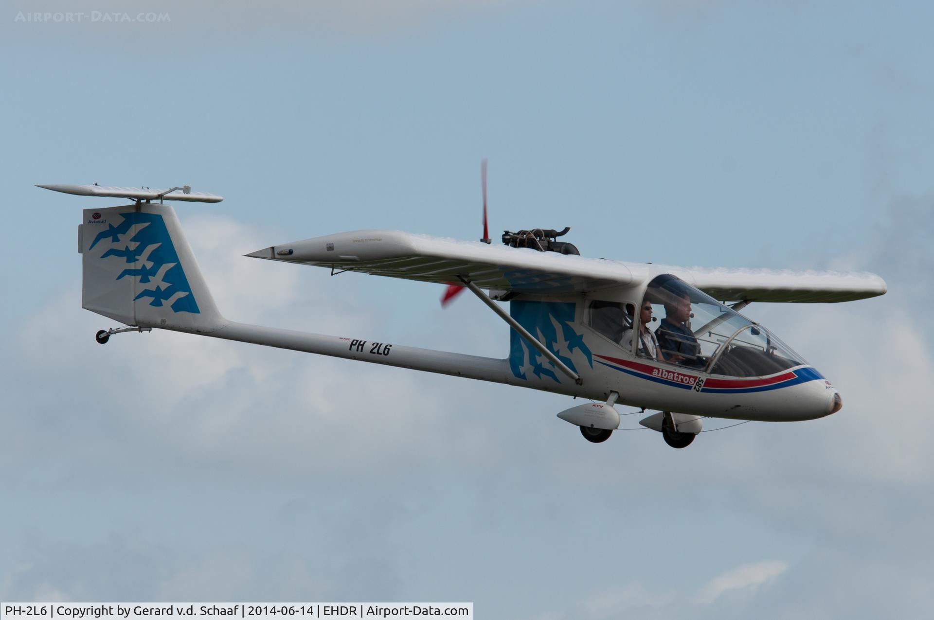 PH-2L6, Aviasud AE-209 Albatros C/N 34, Drachten, June 2014