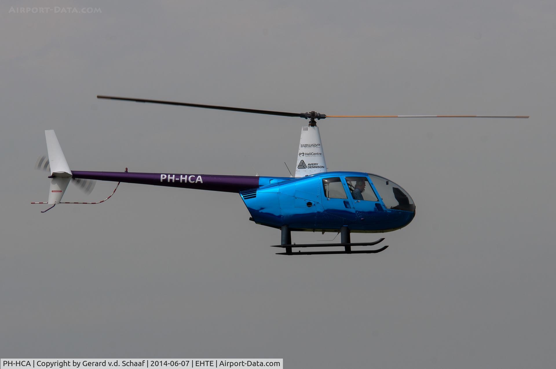 PH-HCA, 2003 Robinson R44 Raven II C/N 10082, Teuge, June 2014