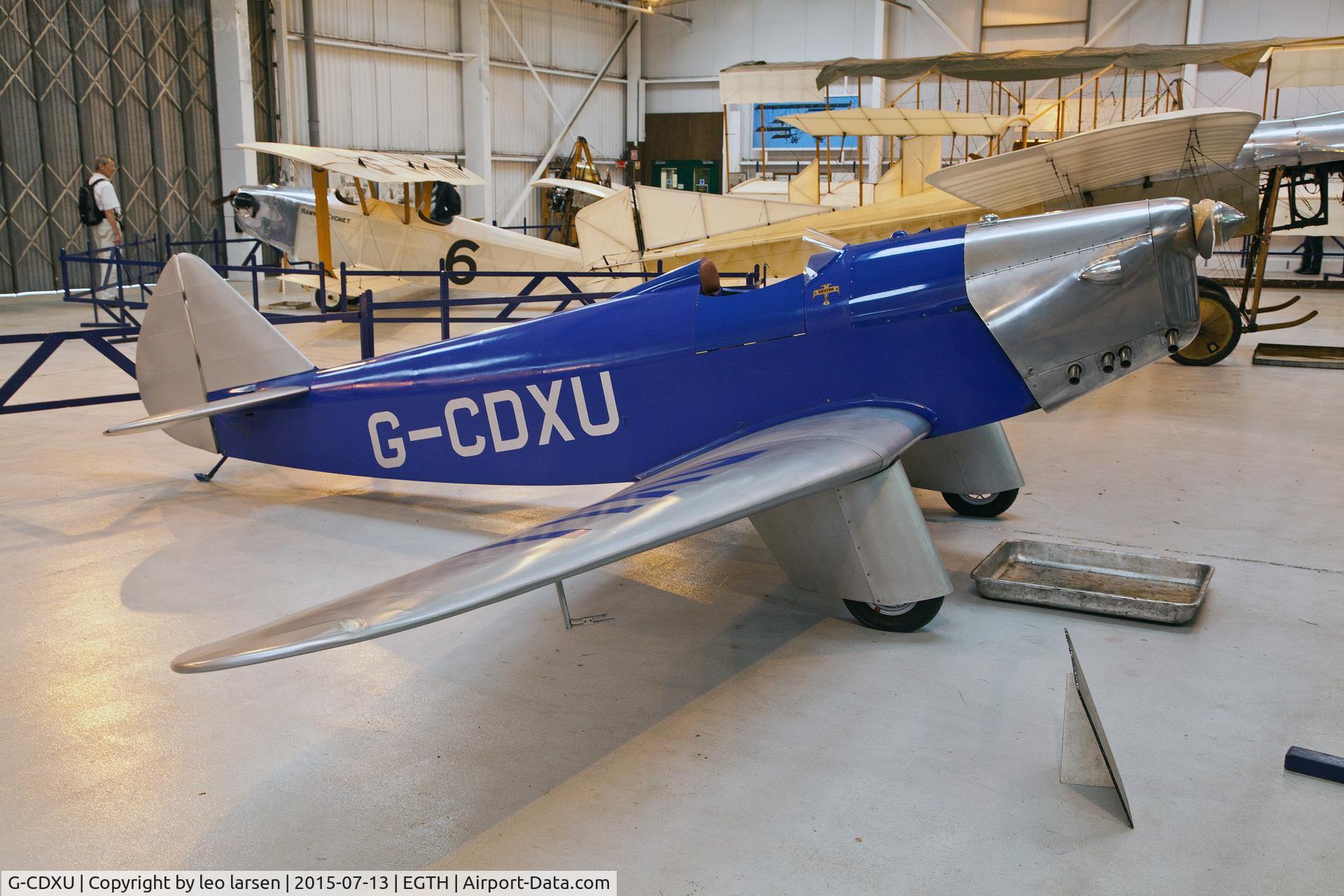 G-CDXU, 2006 Chilton DW1A C/N PFA 225-12038, Shuttleworth Collection EGTH 13.7.15